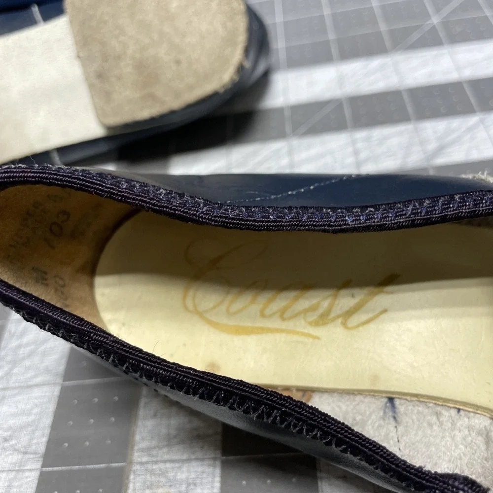Coast Dance Shoes Size 7 M Navy Blue Slip On
